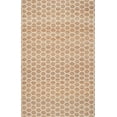 thumbnail image 2 of nuLOOM Alisha Honeycomb Reversible Jute Area Rug, 5' x 8', Natural, 2 of 2