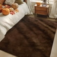 thumbnail image 4 of Dark Brown Wood Grain Washable Area Rug 4 x 6 ft Vintage Farmhouse Ombre Wood Texture, Soft Non Slip Rugs Stain Repellent Indoor Felt Carpet for Living Dining Room Bedroom Home Office, 4 of 9