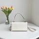 thumbnail image 4 of Bolso Mano PU para Mujer Bolso Bandolera Con Cadena Amor (blanco), 4 of 9