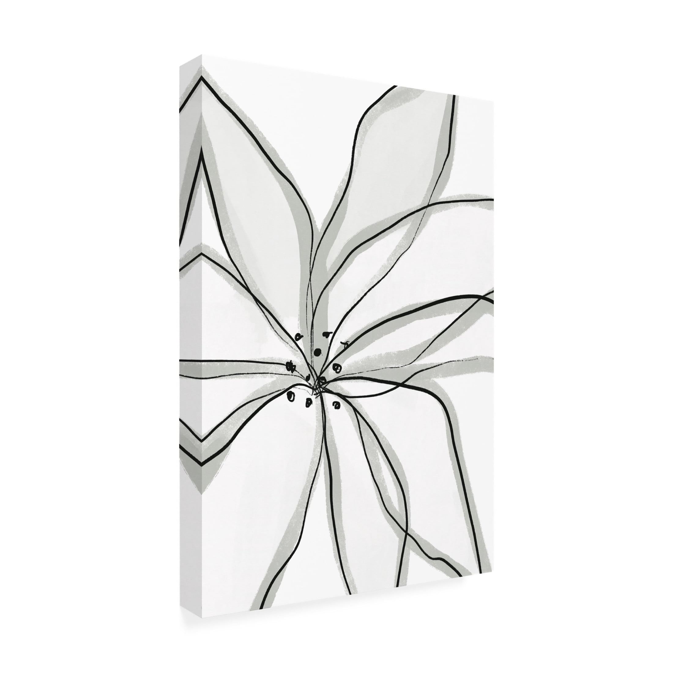Trademark Fine Art uplusmestudio Fragile Flower Canvas Wall Art