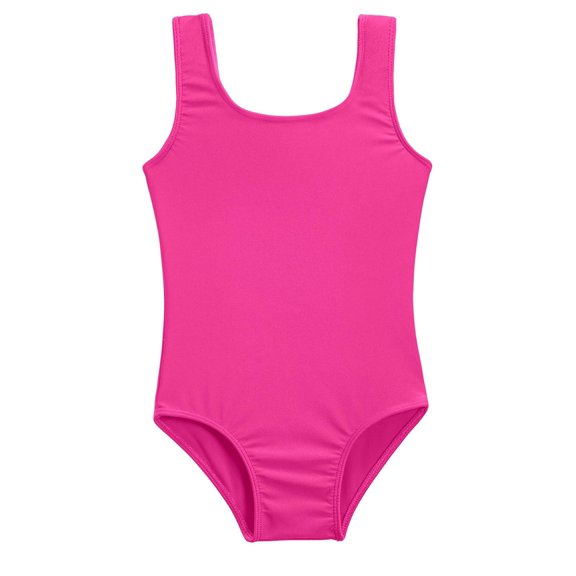 Girls UPF 50  One Piece Swimsuit | Hot Pink