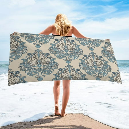 qelini Better Homes Gardens Oversized Beach Towel Fast Drying Lightweight Absorbent Bath Towels 30x60 Inch Travel Home and Gardens Swimming Pool Towels Multicolor C