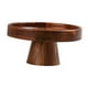 thumbnail image 2 of Bandeja de madera maciza, pedestal para pasteles, base alta, plato para cupcakes, redondo, con patas altas L, 2 of 9