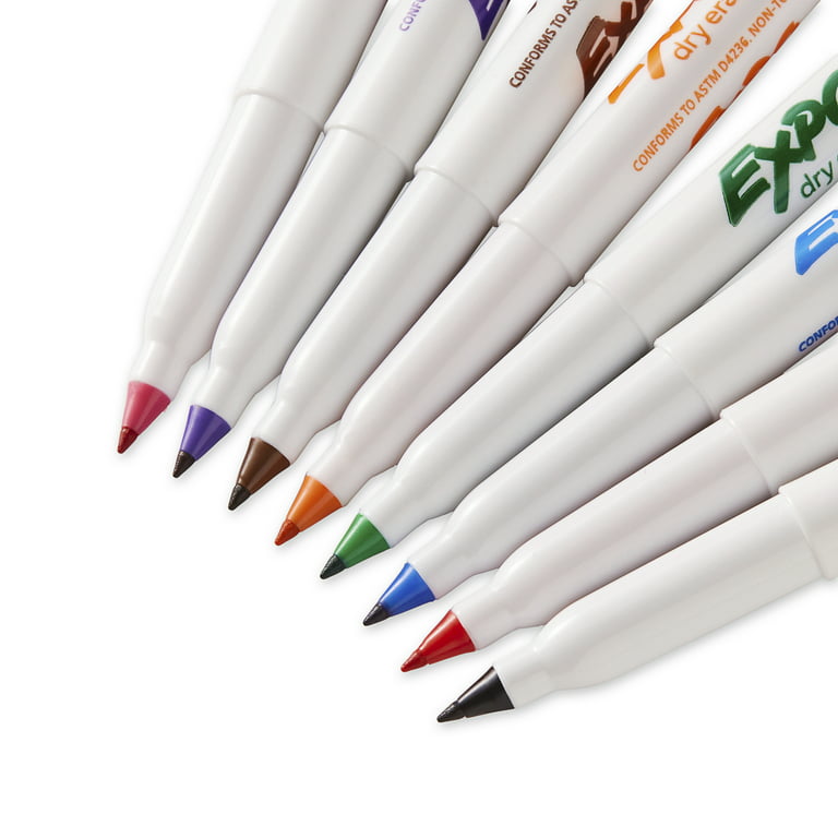 Expo Dry Erase Markers, Low Odor, Ultra Fine Tip, Shop