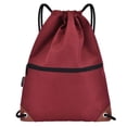 thumbnail image 1 of Naiovety Mochila con cordón de tela Oxford, bolsa impermeable para deportes de Fitness, organizadora Ropa Deportiva, Zapatos, 1 of 6
