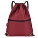 thumbnail image 1 of Naiovety con cordón Impermeable Correa ajustable para el hombro Entrenamiento al aire libre Camping Almacenamiento Bolsa deportiva Ropa Deportiva, Zapatos Rojo, 1 of 6
