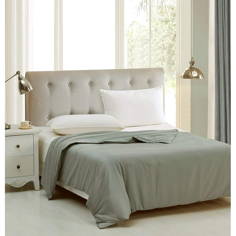 Chezmoi Collection Cotton Removable Duvet Cover for Weighted Blankets 48