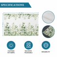 thumbnail image 6 of Light Green Eucalyptus Leaves Placemats Set of 6, Watercolor Spring Summer Botanical Placemats for Dining Table, Place Mats for Kitchen Tabletop, Waterproof Wipeable Dining Table Mats Set, 6 of 9