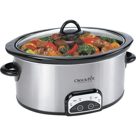 UPC 048894047541 product image for Crock-Pot Smart-Pot 4 Quart Silver Digital Slow Cooker | upcitemdb.com