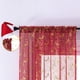 thumbnail image 4 of Cortina de ducha corta con sombreado navideño, bordada, para cafetería, decoración navideña, 4 of 5