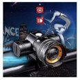 thumbnail image 2 of Luces LED recargables para bicicleta, luces delanteras LED para bicicleta, luces de bicicleta de gran capacidad, 5000 lúmenes, 3 modos ajustables, luz delantera impermeable para bicicleta de montaña, 2 of 5