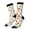 3 Black, variant on Fast Food Print Adult Socks for Men & Women,Calf Socks, Ankle Socks,Boots Socks,Breathable Casual Sock,Unisex Crew Socks