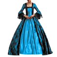 thumbnail image 3 of Renaissance Women, Lace Dress for Women, Irish Renaissance Dress for Halloween Retro Gown, 3 of 5