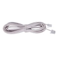 thumbnail image 2 of 3X 6P2C RJ11 Male to Male Plug Telephone Line Cable Wire 5M, 2 of 8