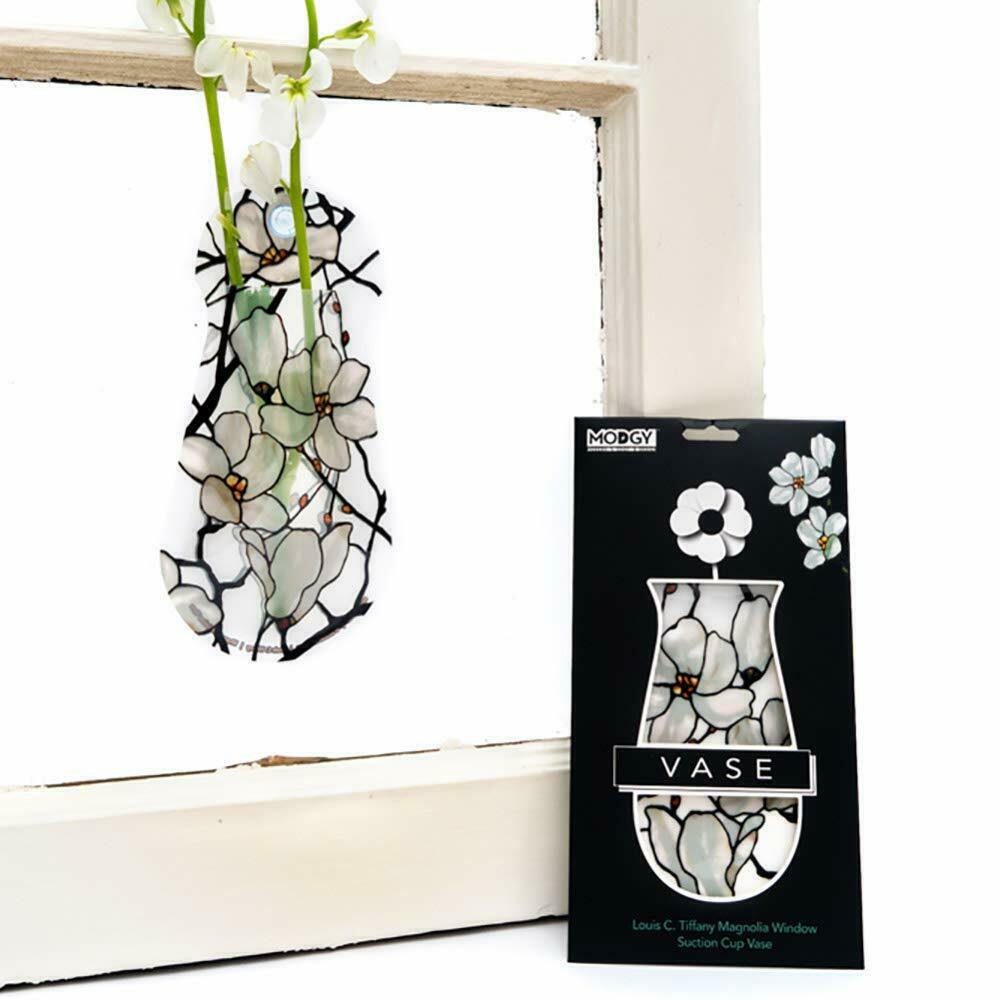 Modgy Collapsible / Expandable Suction Cup Flower Vase Tiffany