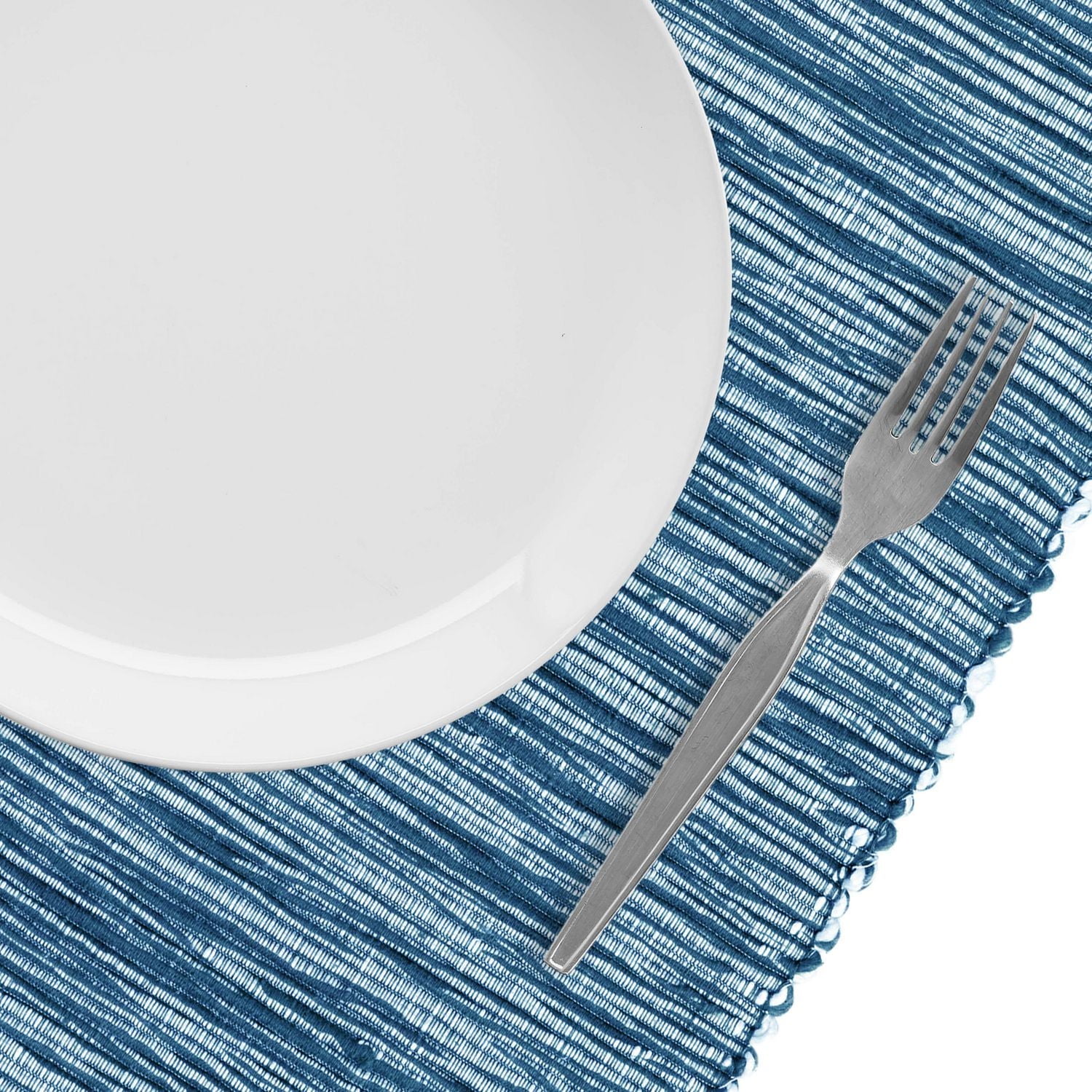 Chemin de table en coton Fabstyles Shadows, chemin de table tissé lavable pour salle à manger, cuisine, café et table de patio