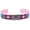 Burgundy, variant on Copper Bracelets Cuff Featuring Southwest Tribal Pattern Southwest Bracelets Gifts for Women (Aztec)