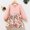 Pink, variant on YEEDISON Children's Dress Autumn Winter Dress Cotton Flower Print Bubble Sleeve Bowknot Party Girl Dress for 0-18M