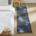 thumbnail image 3 of Yayeee Runner Rug for Bedroom 2'x6' Machine Washable Hallway Non Slip Mat, Watercolor Galaxy, 3 of 8