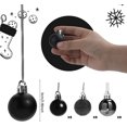 thumbnail image 3 of Aosijia 24pcs 1.18" Small Christmas Ball Ornaments Shatterproof Christmas Decorations Tree Balls for Holiday Wedding Party Decoration, Tree Ornaments Hooks Included, 3 of 8