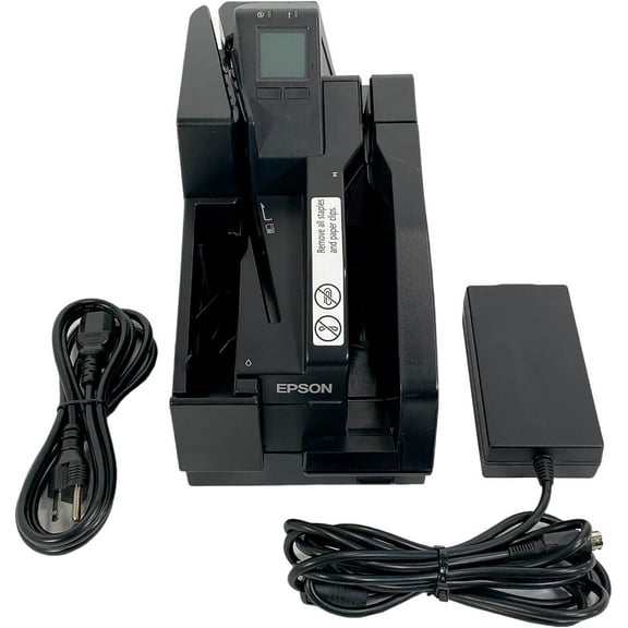 Restored Epson TM-S2000II-MJ-031 Multi-Feed Check Scanner Bundle High-Speed Check and Document Scanner with AC Adapter (Refurbished)