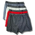 thumbnail image 2 of TOMMY HILFIGER MEN X4 - 263 MICRO RED LARGE - 4 PACK WOVEN BOXER UNDERWEAR, 2 of 2