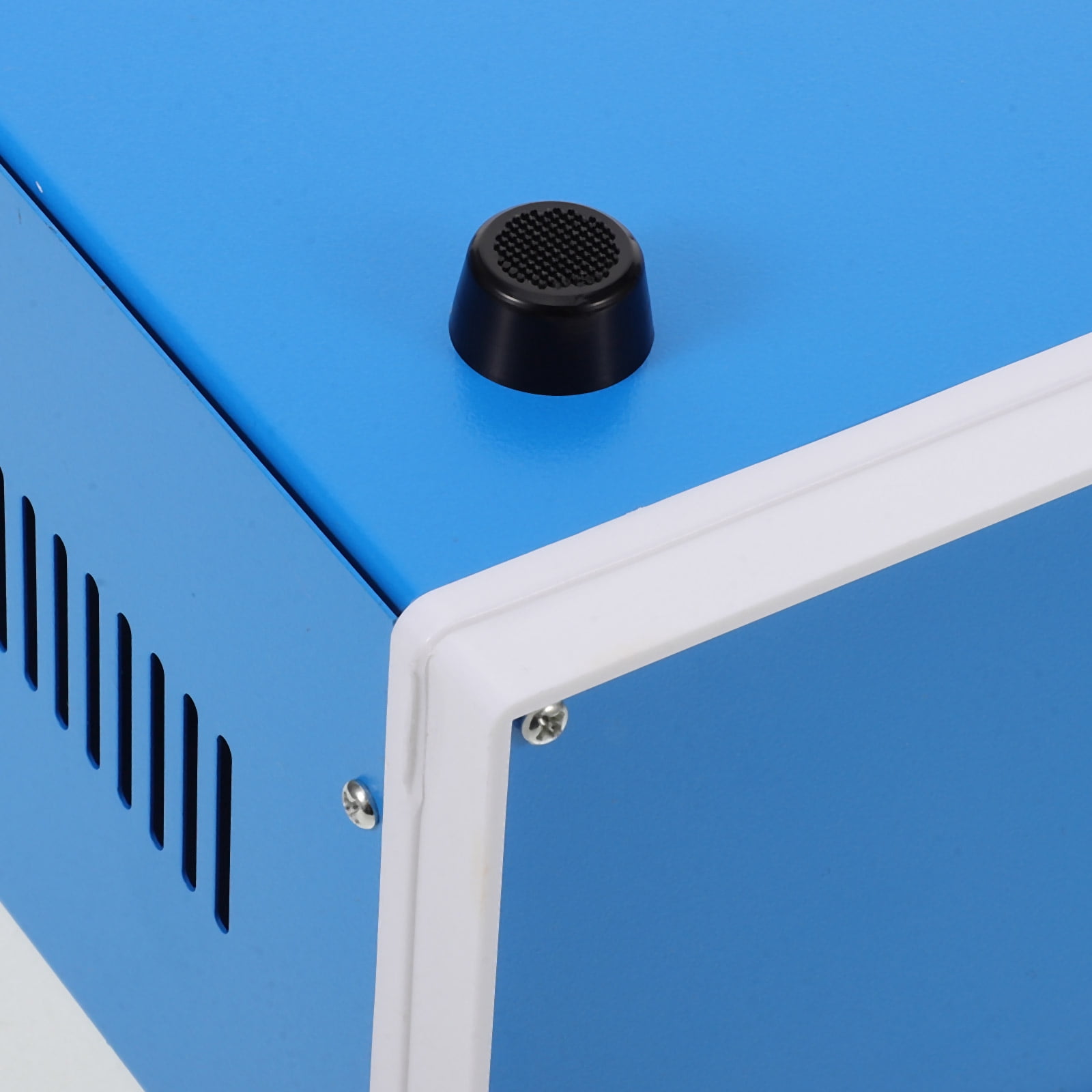Soimiss Durable Blue Metal Enclosure Project Box for Electrical Devices with Screws