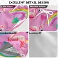 thumbnail image 4 of Kids' Beach Pants Comfortable Swim Trunks Watermelon Hue Flamingos Shorts for Pool Vacation and Lounge Wear Large, 4 of 8
