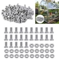 thumbnail image 1 of Greenhouse Bolts and Nuts Sets Aluminium for Greenhouse Repairing and Fixing, 1 of 10