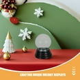 thumbnail image 3 of CTIRCHIU 2Pcs Clear Glass Snow Globe Jars for DIY Christmas Craft Holiday Decorations, 3 of 8