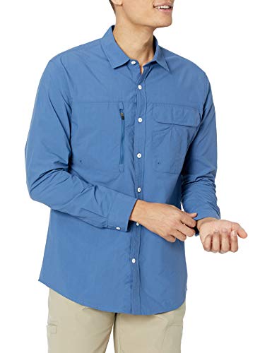 Essentials Men's Regular-fit Long-Sleeve Dress Shirt 