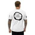 thumbnail image 2 of GOD IS MY STRENGTH Fitted T-shirt (White, L), 2 of 4