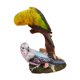 thumbnail image 3 of Escultura de guacamayos, figura de pájaro, Animal, colección resistente al desgaste, estatua de loros, adorno para estantería, porche, jardín,, 3 of 8