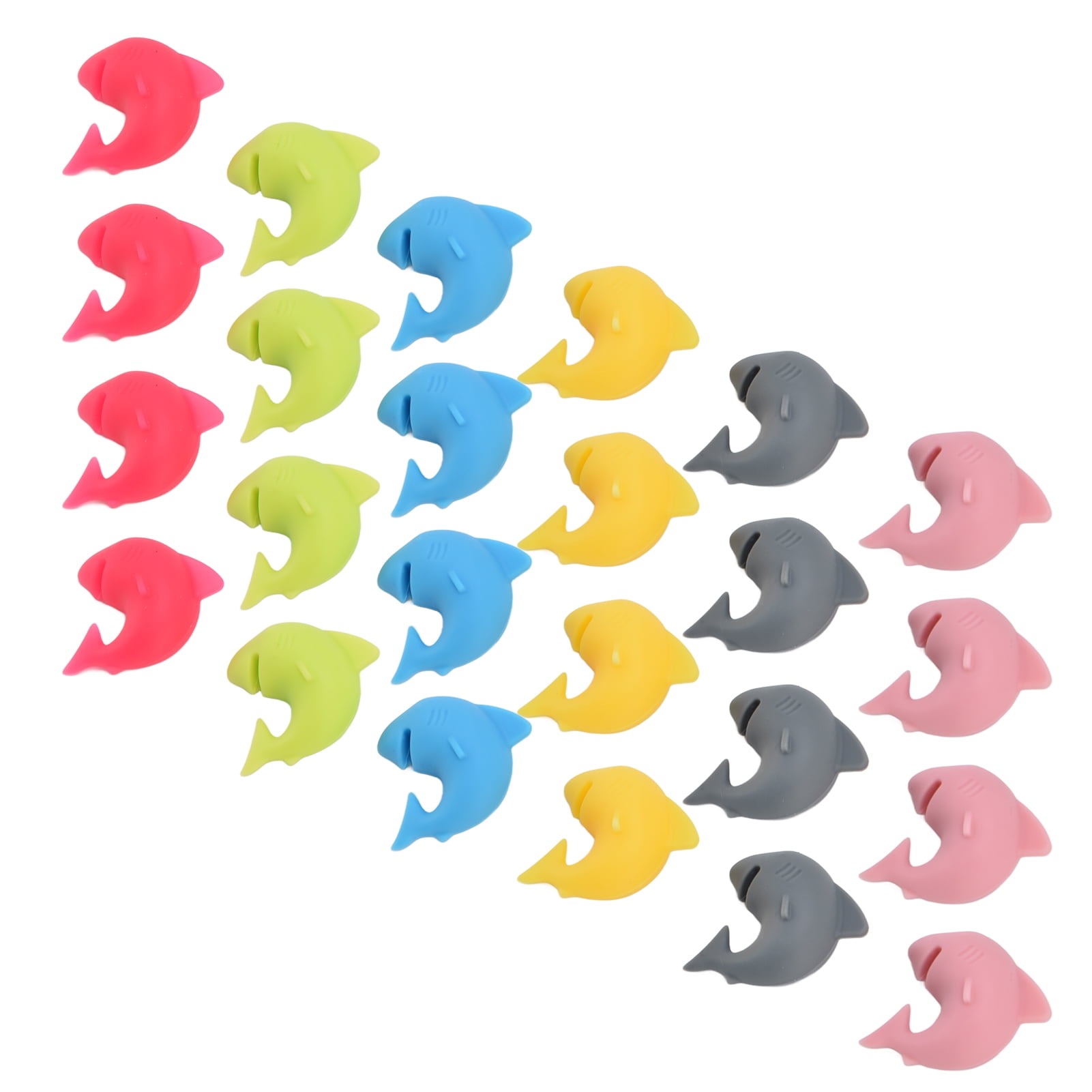 Wine Glass , Silicone Material Reusable Markers Drink Markers Cute