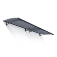 thumbnail image 2 of Palram - Canopia Aquila 3000 10' x 3' Acrylic/Galvanized Steel Awning - Gray/Solar Gray, 2 of 9