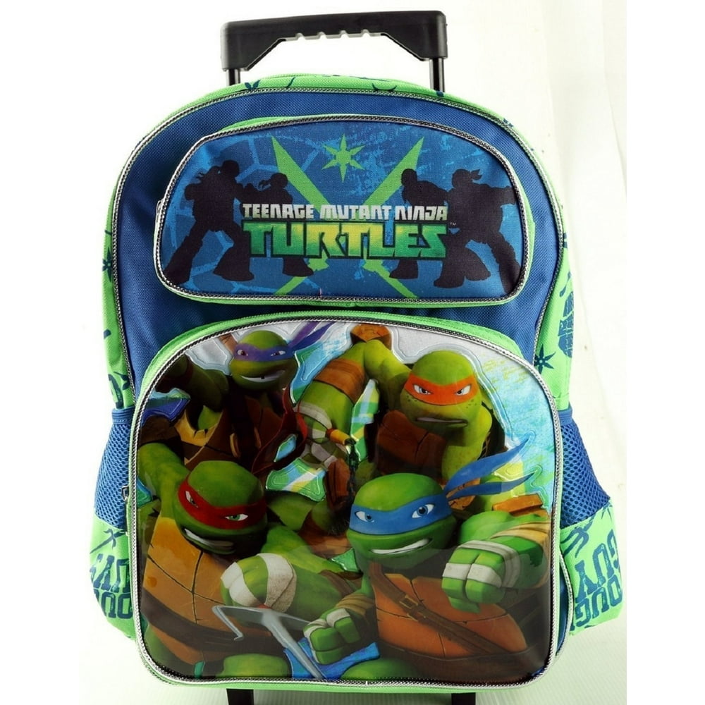 Teenage Teenage Mutant Ninja Turtles Large Rolling Backpack Team 16