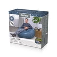 thumbnail image 5 of Sillon Inflable Puff Bestway Aterciopelado Súper Cómodo Azul, 5 of 5