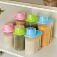 thumbnail image 6 of Mdesiwst 1.9/2.5L Transparent Food Grain Dispenser Storage Box Case Sealing Can Container, 6 of 8