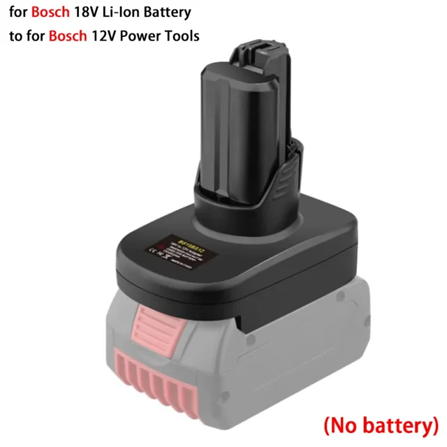 For Bos*ch 18V Li-Ion Battery Convert to For Bos*ch 12V Power Tool Adapter Converter Tool
