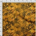 thumbnail image 4 of oneOone Viscose Jersey Mustard Yellow Fabric Tropical Abstract Dress Material Fabric Print Fabric By The Yard 60 Inch Wide, 4 of 4