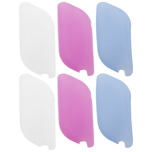 ELAYARD 6Pcs Toothbrush Protective Covers with Ventilation for Hygiene and Easy Outdoor Carry