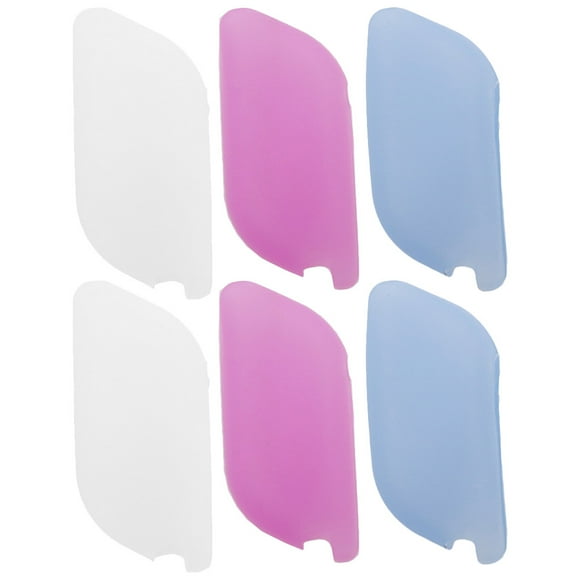 SHISUYAN 6Pcs Travel Toothbrush Head Covers Toothbrush Protectors Brush Head Caps Portable Tooth Brush Caps