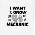thumbnail image 4 of Inktastic I Want to Grow Up to Be a Mechanic Boys or Girls Baby Bodysuit, 4 of 5