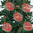 thumbnail image 4 of Adornos Navideños con Monograma Acrílico de 26 Letras y Gorro de Papá Noel | Adornos Navideños 2D para Manualidades | Adornos con Letras Colgantes para Decorar El Hogar, La Chimenea, La Puerta y La V, 4 of 5