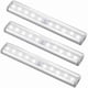 thumbnail image 1 of Motion Sensor Light Bar, (10 LED, 3-Pack) Wireless Closet Light, 1 of 5