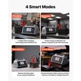thumbnail image 3 of KFFKFF Smart Battery Charger, 25A, Compatible with 6V, 12V, and 24V Lithium LiFePO4 and Lead-Acid Batteries (Gel/AGM), Features LCD Display, Trickle Charging, and Desulfation, Suitable for Cars, 3 of 9