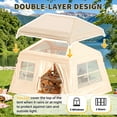 thumbnail image 3 of EROMMY portable Inflatable Tents for Camping with Large Canopy, 3 minutes Easy& Fast Set-up, with Hand Pump, Picnic, Party, Hiking, 3 of 9