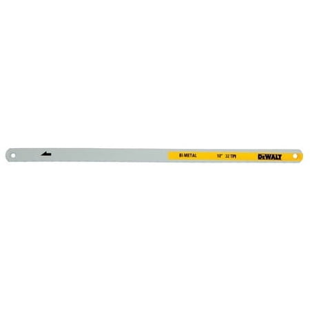 UPC: 0076174205503 | Dewalt 10 in. Bi-Metal Hacksaw Blades 32 TPI 2 pk