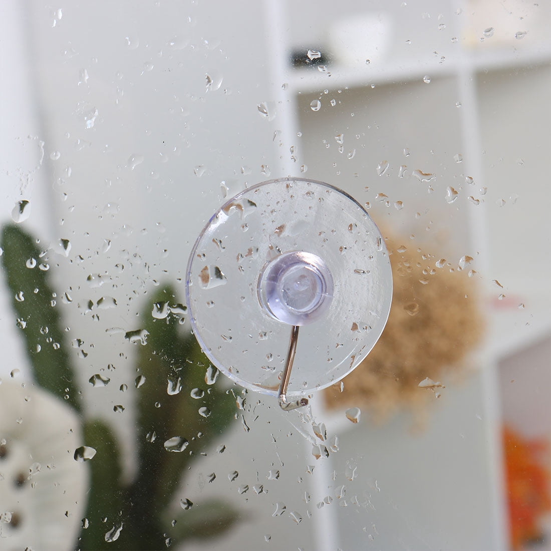 Unique Bargains 34pcs Suction Cup Hooks 1 Inch Diameter Wall Hook Removable Kitchen Holder
