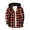 Z1-Pink, variant on Men's Flannel Hoodie Shirts Casual Button Down Plaid Shirt Jackets for Men Long Sleeve Stylish Hooded with Pocket